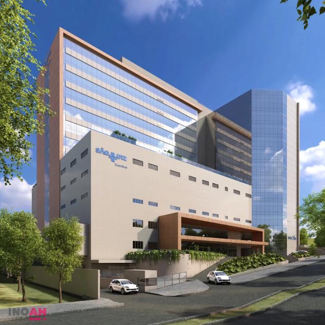 Hospital Rede D'Or — Guarulhos — obra executada pela EIS Sistemas